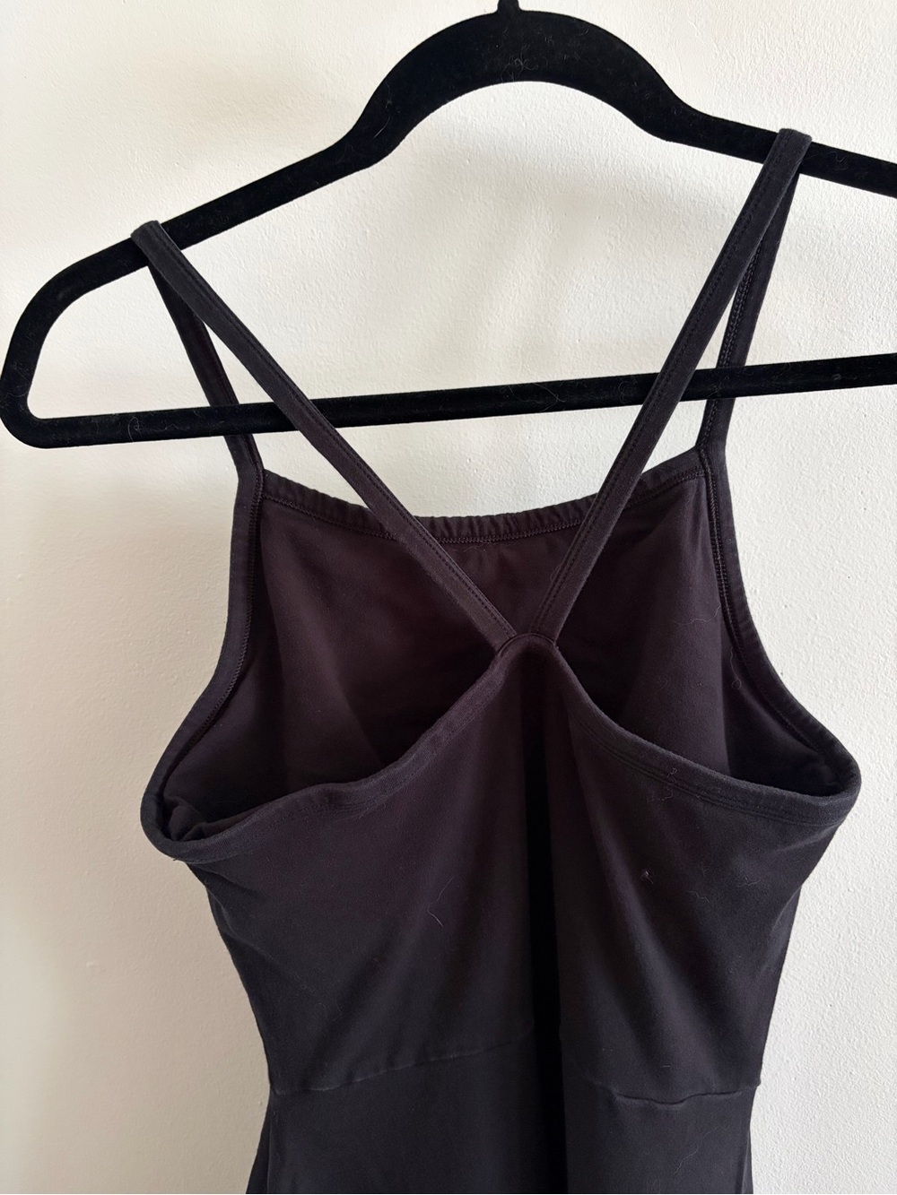 Pact Organic Fit & Flare Midi Dress Black M - Picture 4 of 4